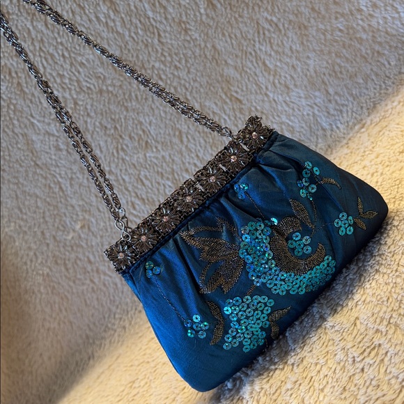 ERMO Vintage Sequin Clutch Bag - Picture 6 of 16